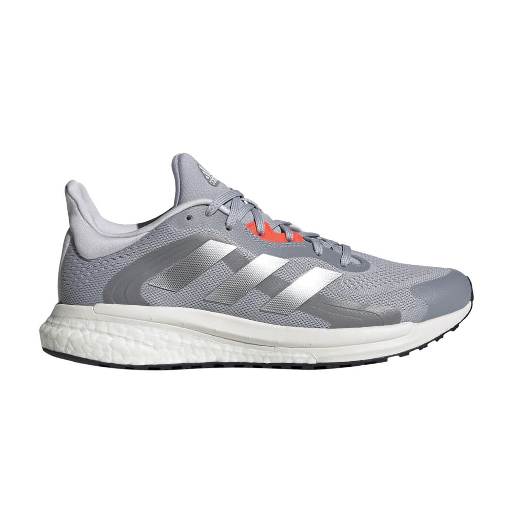 Pre-owned Adidas Originals Wmns Solarglide 4 St 'halo Silver Solar Red'