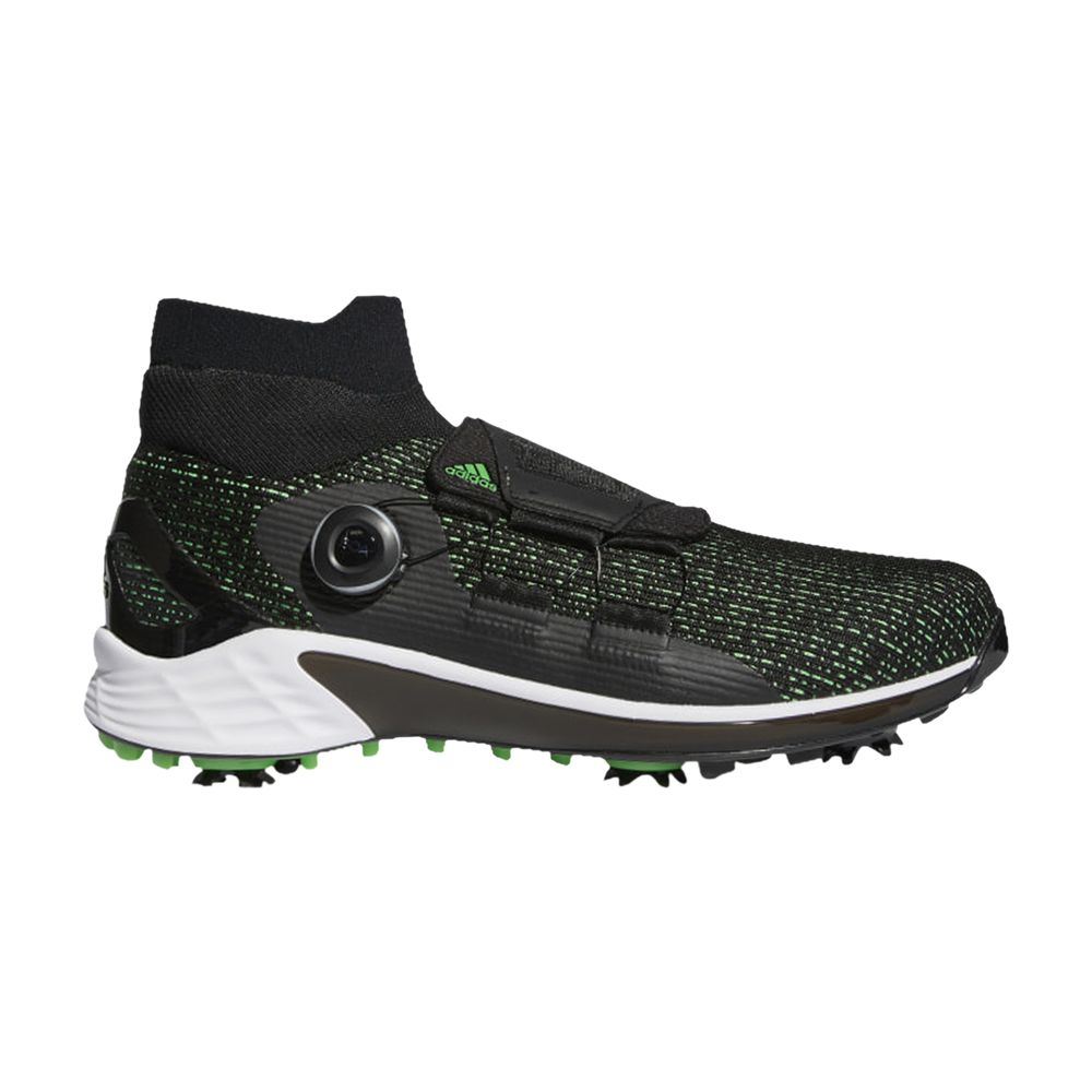adidas ZG21 Motion Primegreen BOA Mid 'Black Screaming Green' | Men's Size 8