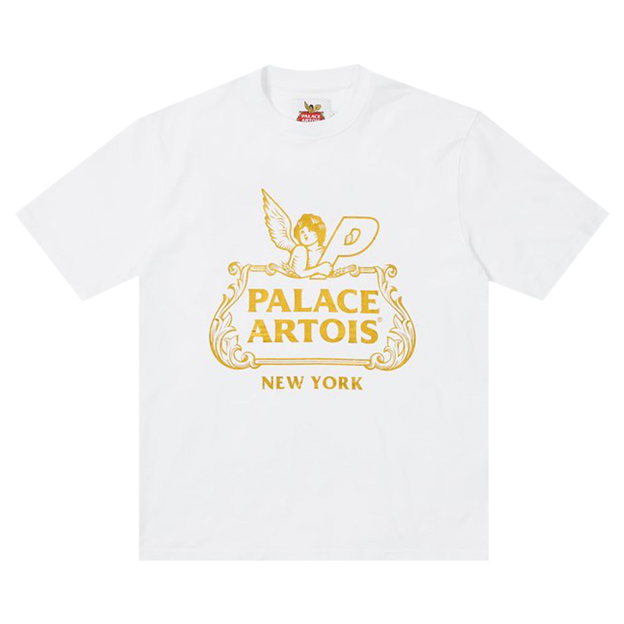 Palace x Stella Artois Chalice T-Shirt 'White' | Men's Size M