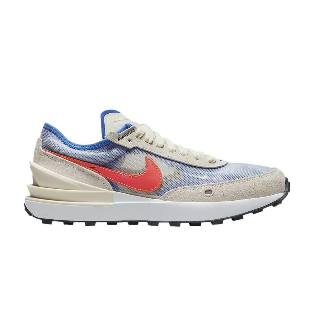 Pre-owned Nike Waffle One Gs 'coconut Milk Crimson Royal' | Cream | Kid's Size 4