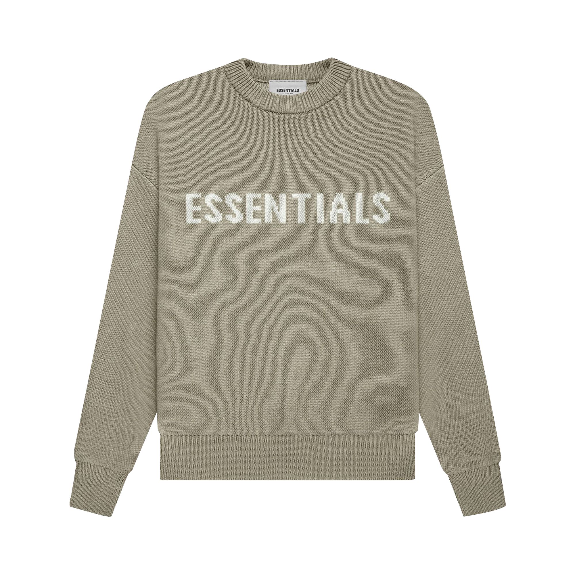 Fear of God Essentials Kids Knit Pullover 'Pistachio' | Green | Kid's Size 12