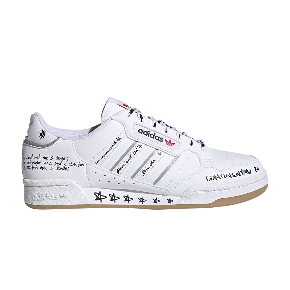 adidas Continental 80 Stripes 'Sharpie Pack - White' | Men's Size 8