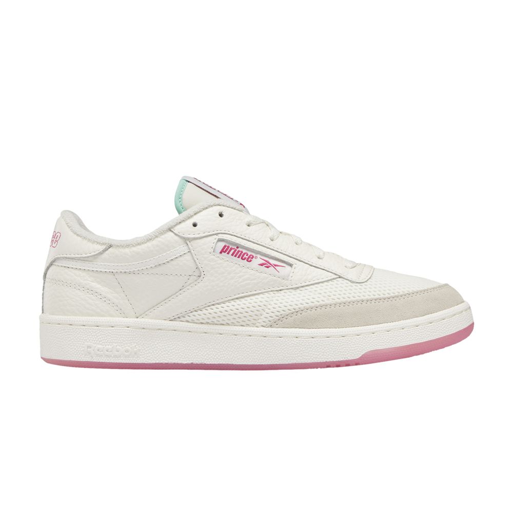 Reebok Prince x Club C 85 'Chalk Rose Rage' | Cream | Men's Size 9