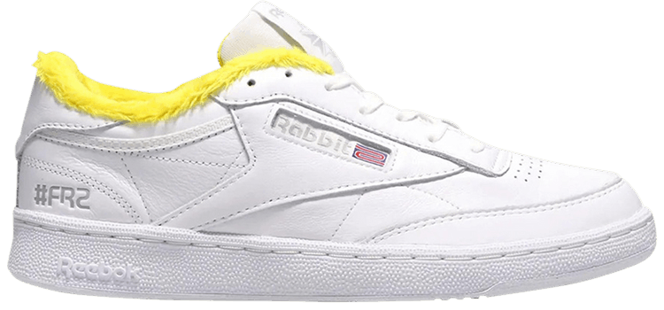 atmos x #FR2 x Club C 85 'White Yellow'