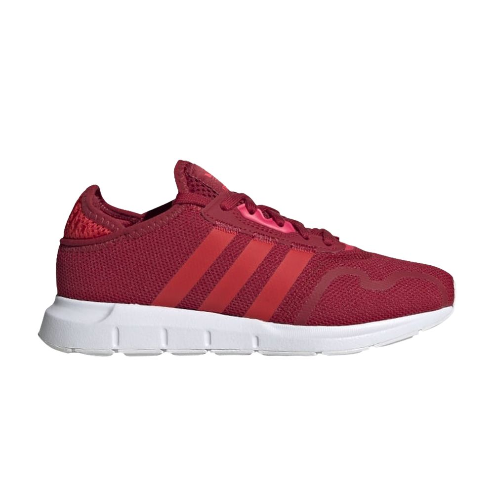 Pre-owned Adidas Originals Adidas Swift Run X J 'team Victory Red' | Kid's Size 5