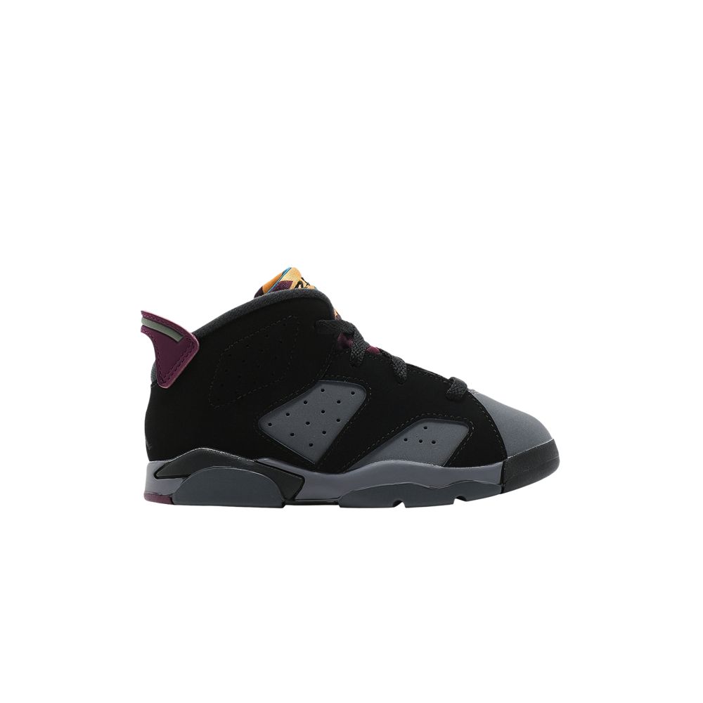 Pre-owned Air Jordan 6 Retro Td 'bordeaux' | Black | Infant Size 9