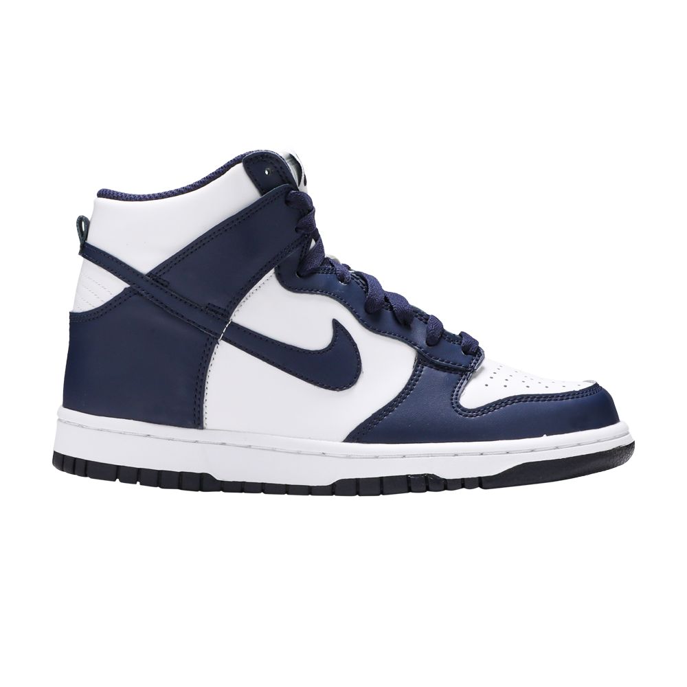 Pre-owned Nike Dunk High Gs 'midnight Navy' | Blue | Kid's Size 11