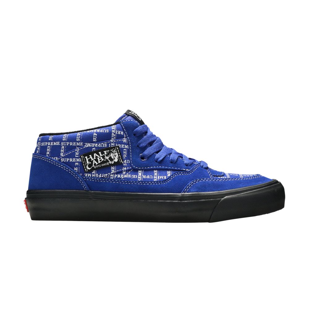 Vans Supreme x Half Cab Pro '92 'Logo Pattern - Royal Blue' | Men's Size 8