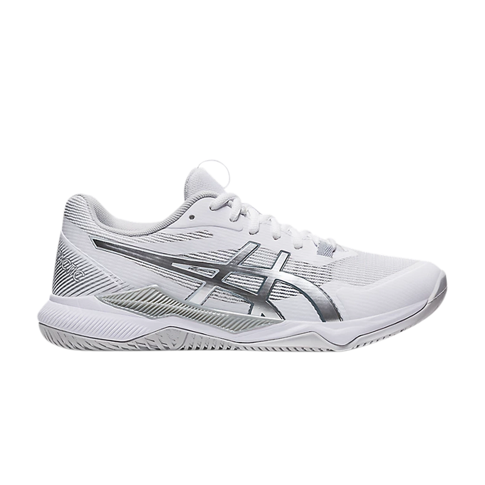Pre-owned Asics Wmns Gel Tactic 'white Pure Silver'