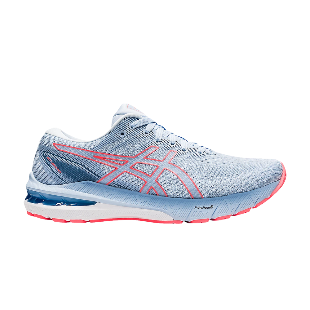 Pre-owned Asics Wmns Gt 2000 10 'mist Blazing Coral' In Blue