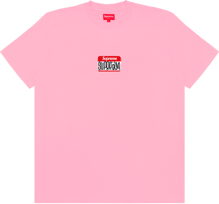 Supreme Gonz Nametag Short-Sleeve Top 'Pink'