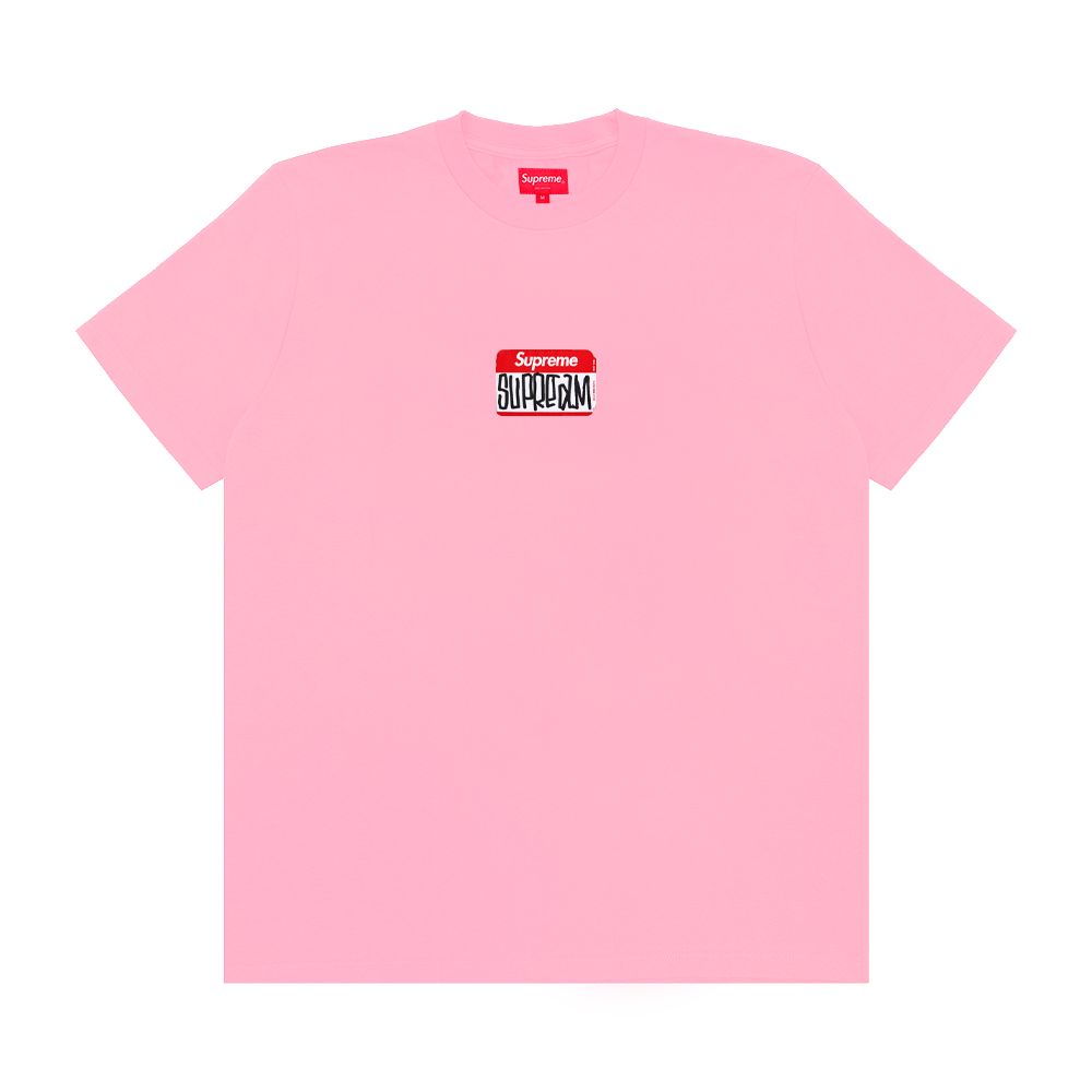Supreme Gonz Nametag Short-Sleeve Top 'Pink' | Men's Size M