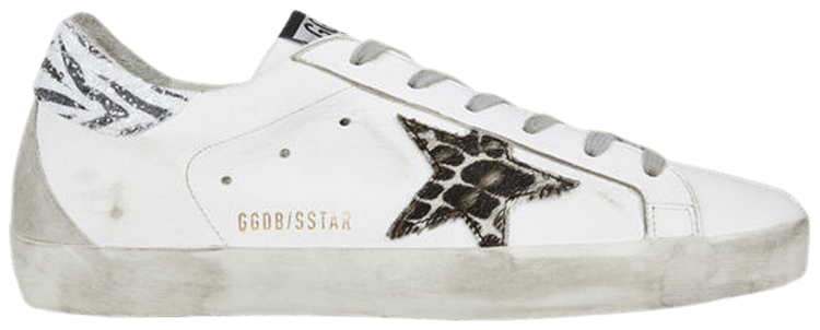 Golden Goose Wmns Superstar Animal Print