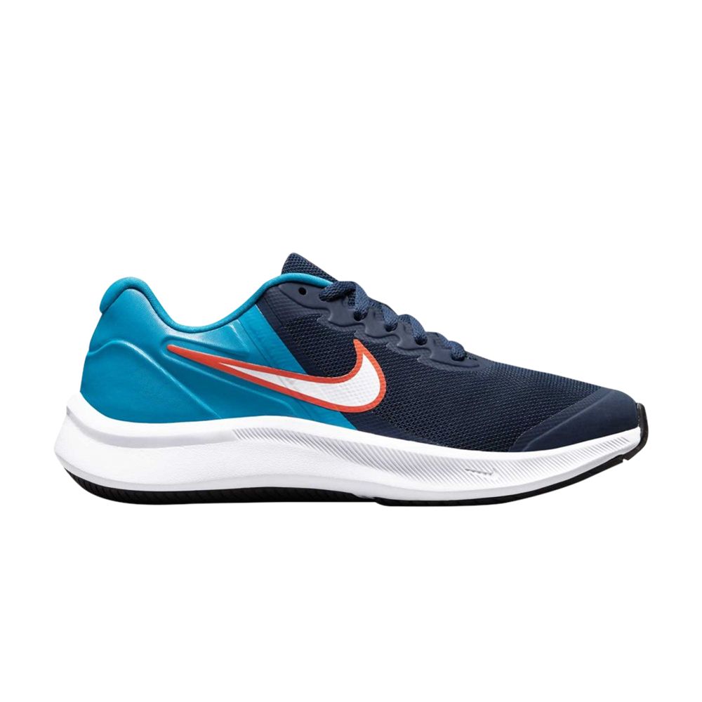 Pre-owned Nike Star Runner 3 Gs 'midnight Navy' | Blue | Kid's Size 4