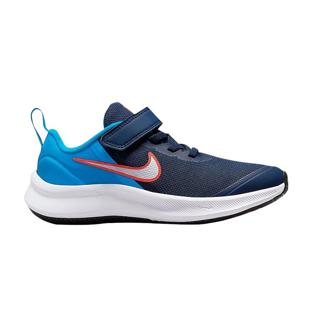 Pre-owned Nike Star Runner 3 Ps 'midnight Navy' | Blue | Kid's Size 11