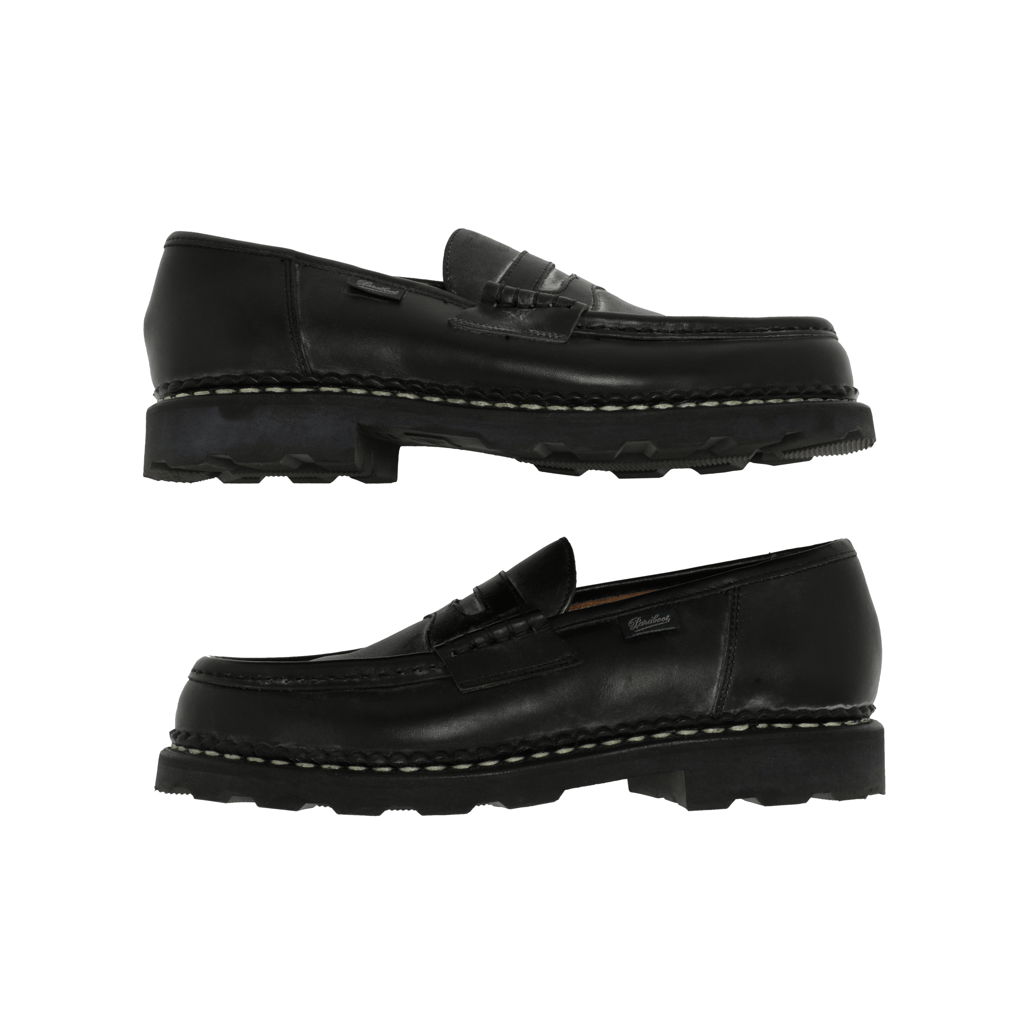 Pre-Owned Paraboot Reims Leather Loafer 