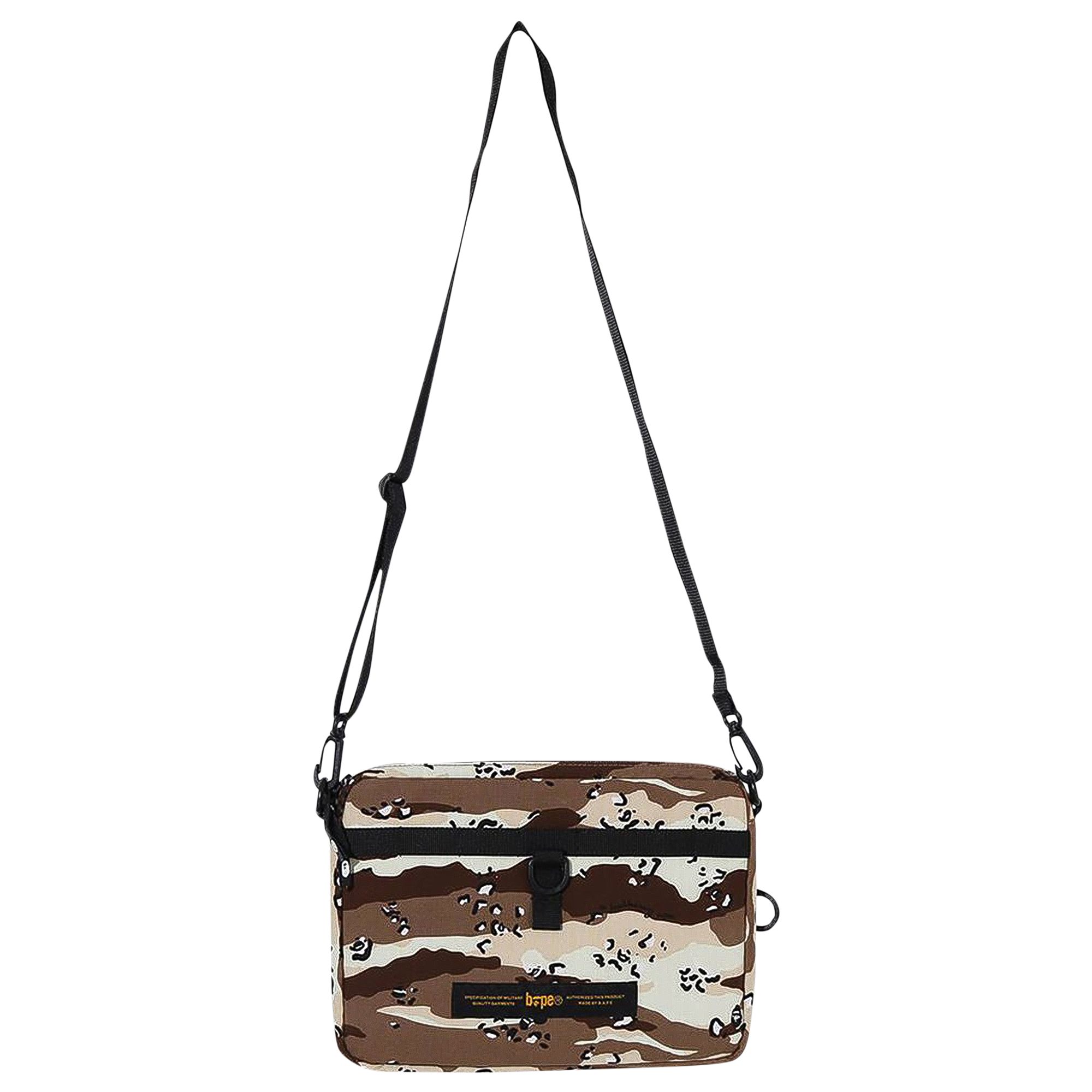 Pre-owned Bape Deser Camo 3way Bag 'beige' In Tan