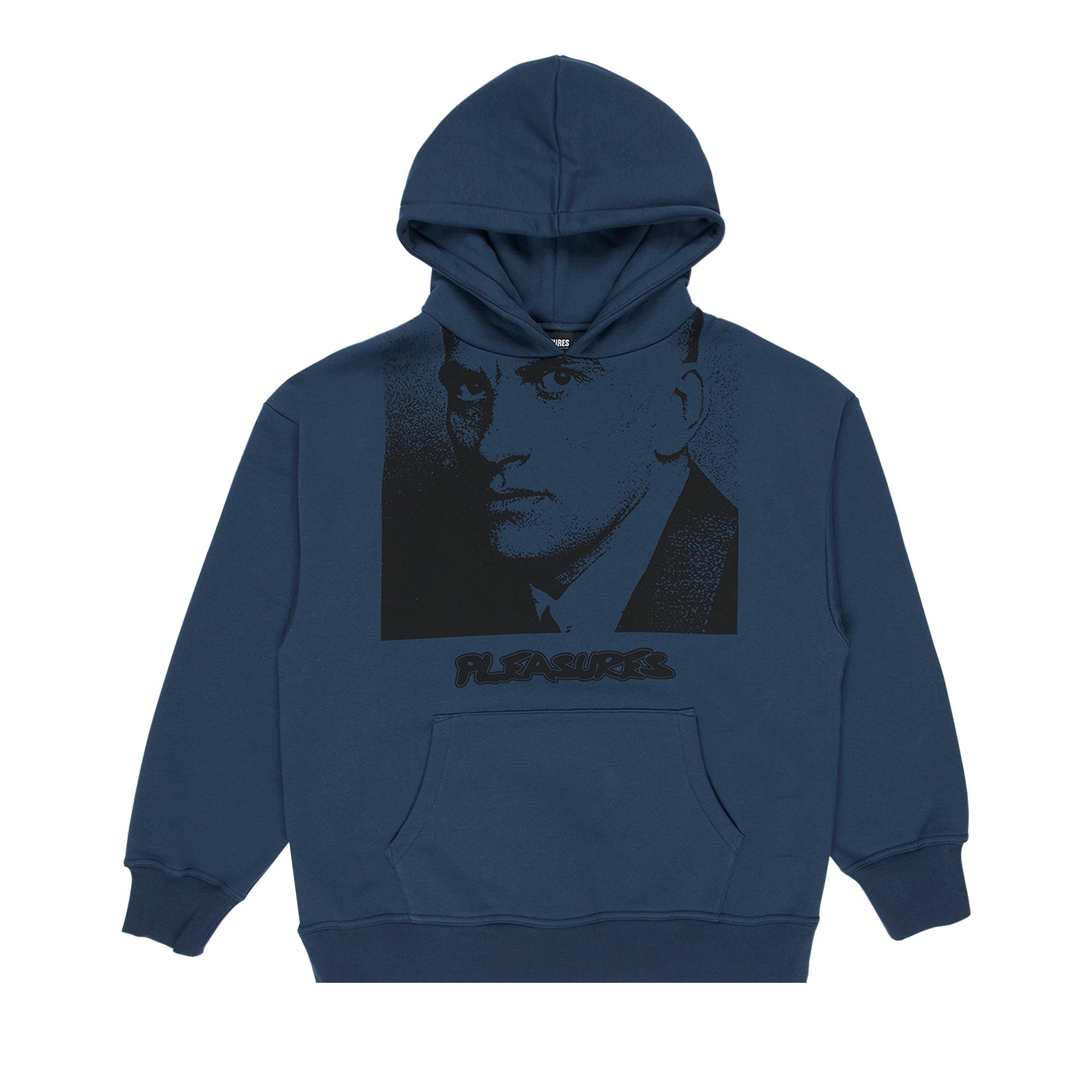 Pre-owned Pleasures Backbone Hoodie 'slate' | Grey | Men's Size L In Gray