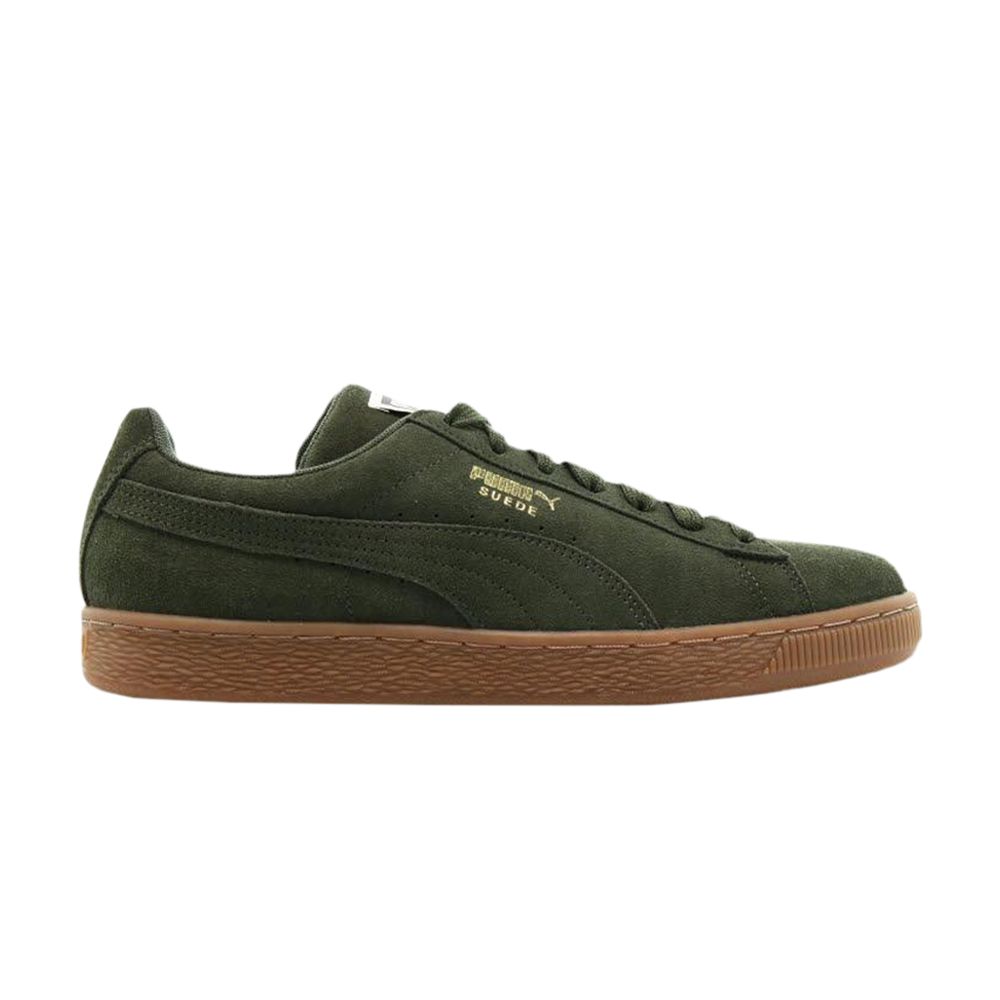 Puma Suede Classic 'Forest Night Gum' | Green | Men's Size 4 - 365347-46