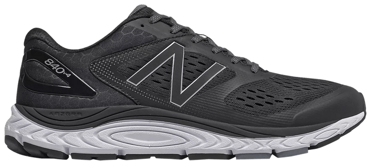 New Balance 840v4 4E Wide Black White