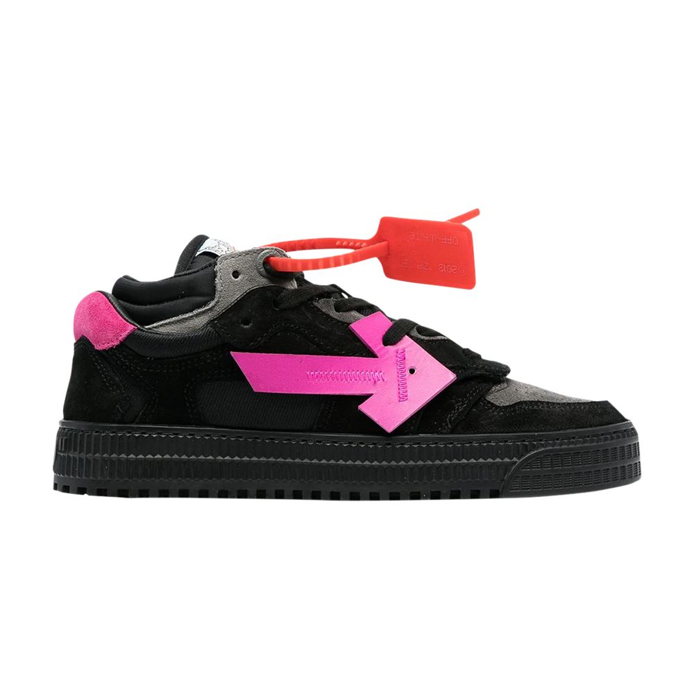 Pre-owned Off-white Wmns Off-court 3.0 Low 'black Fuchsia' | Women's Size 36