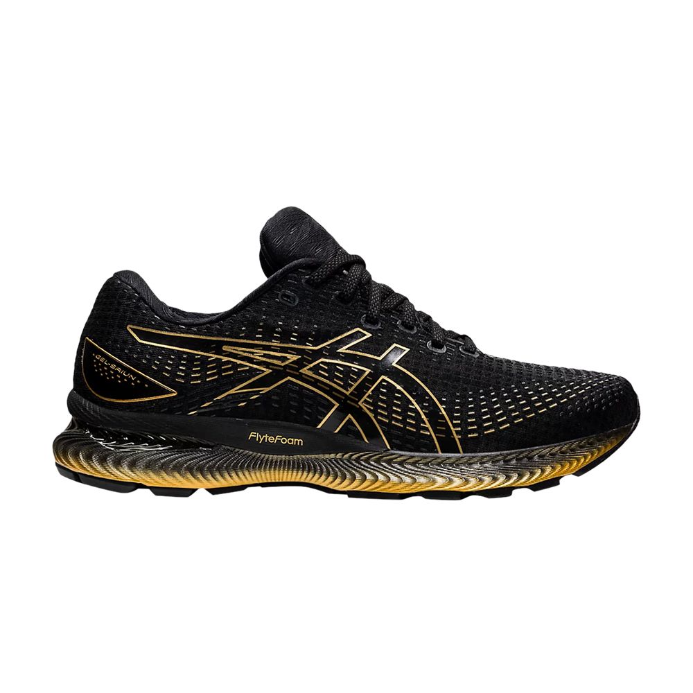 Pre-owned Asics Gel Saiun 'black Pure Gold'