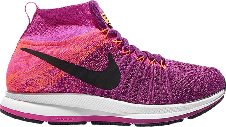 Zoom Pegasus All Out Flyknit GS 'Bright Grape'