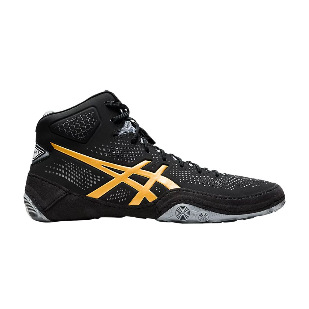 Pre-owned Asics Dan Gable Evo 2 'black Pure Gold'