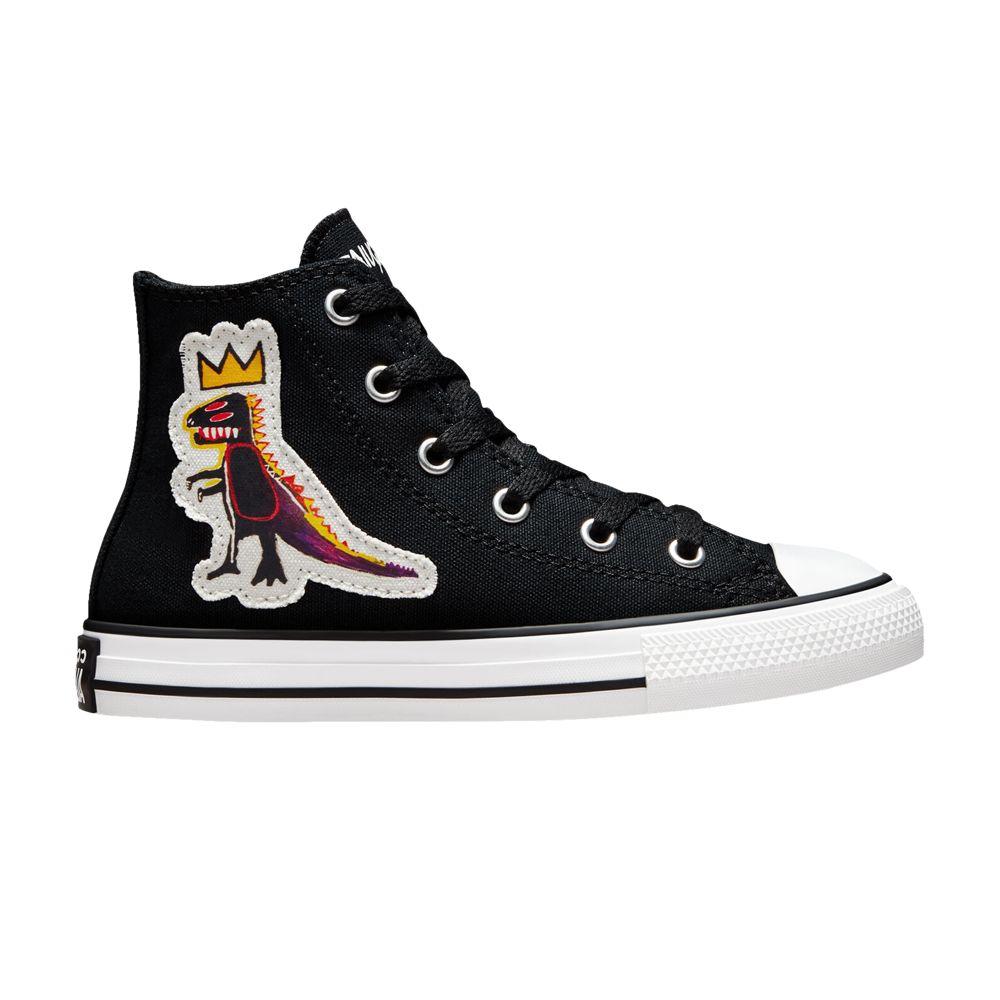 Pre-owned Converse Jean-michel Basquiat X Chuck Taylor All Star High Ps 'pez Dispenser' | Black | Kid's Size 3