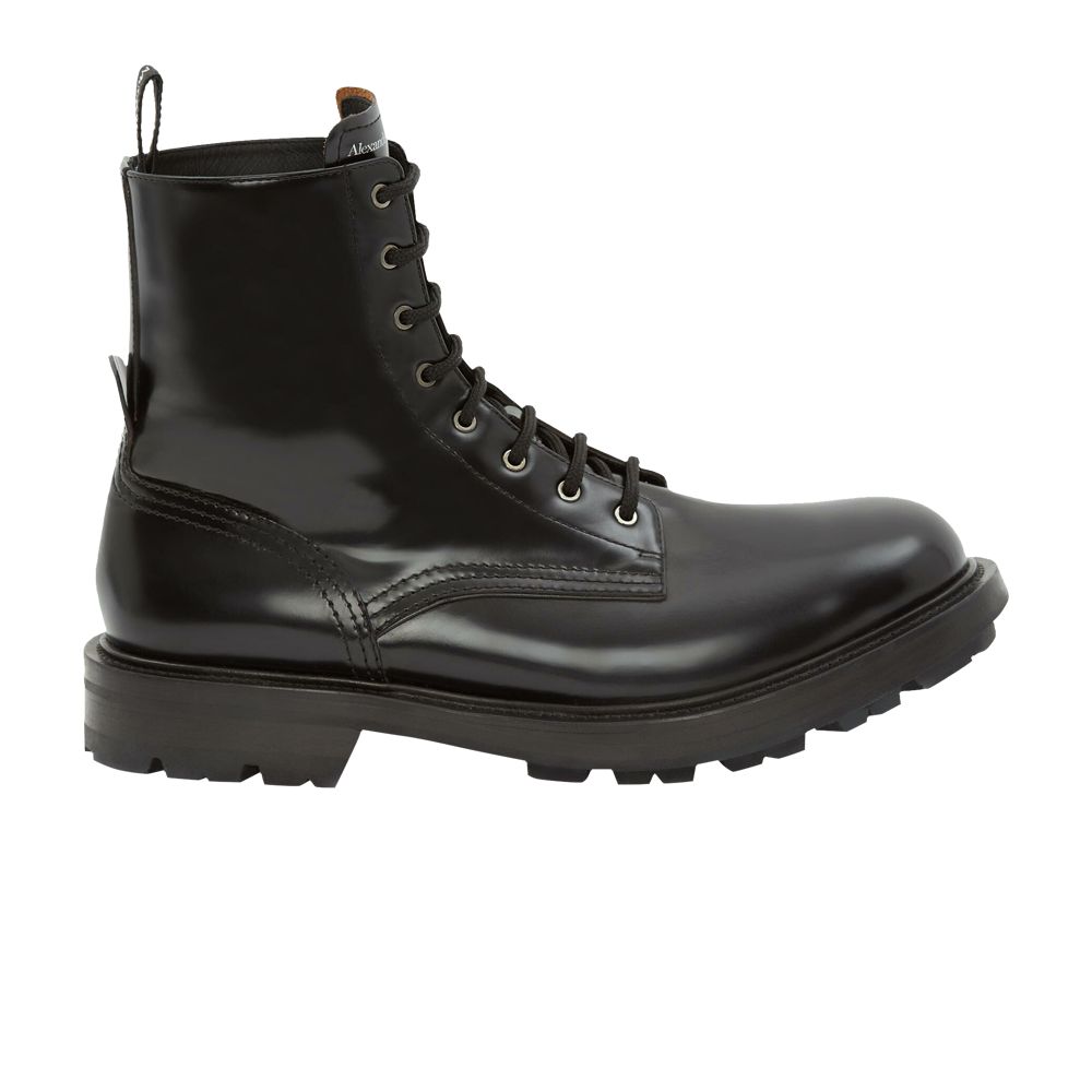 Pre-owned Alexander Mcqueen Worker Boot 'black' | Men's Size 44