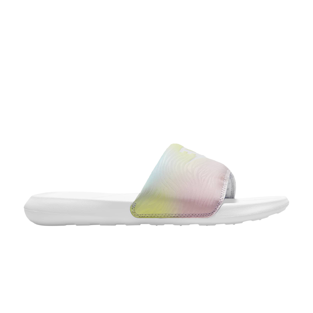 Pre-owned Nike Wmns Victori One Printed Slide 'pure Violet Gradient' In Pink