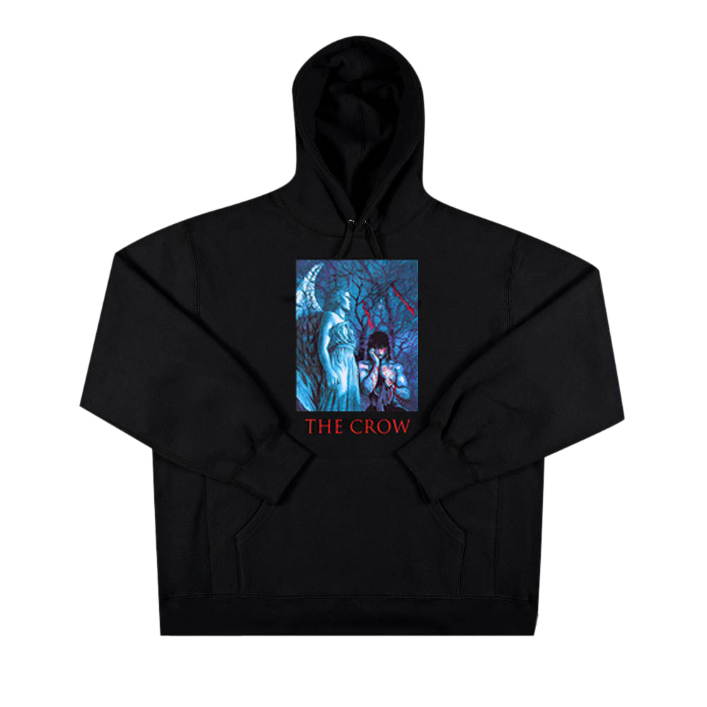 Supreme x The Crow Hooded Sweatshirt 'Black'