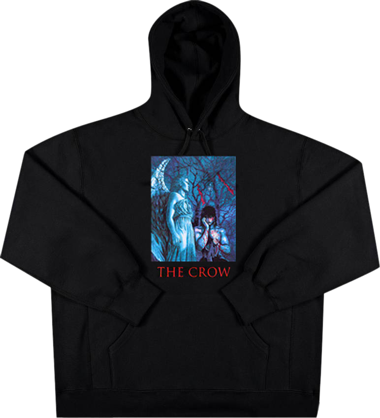 Supreme x The Crow Hooded Sweatshirt 'Black'