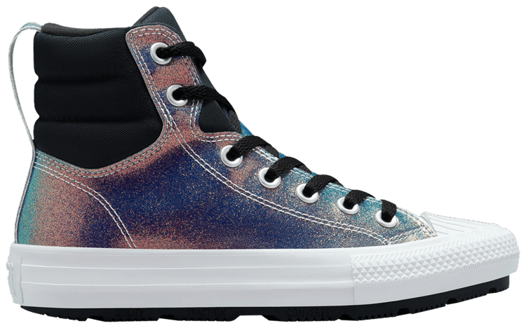 Converse Chuck Taylor All Star Berkshire Boot GS Iridescent Glitter