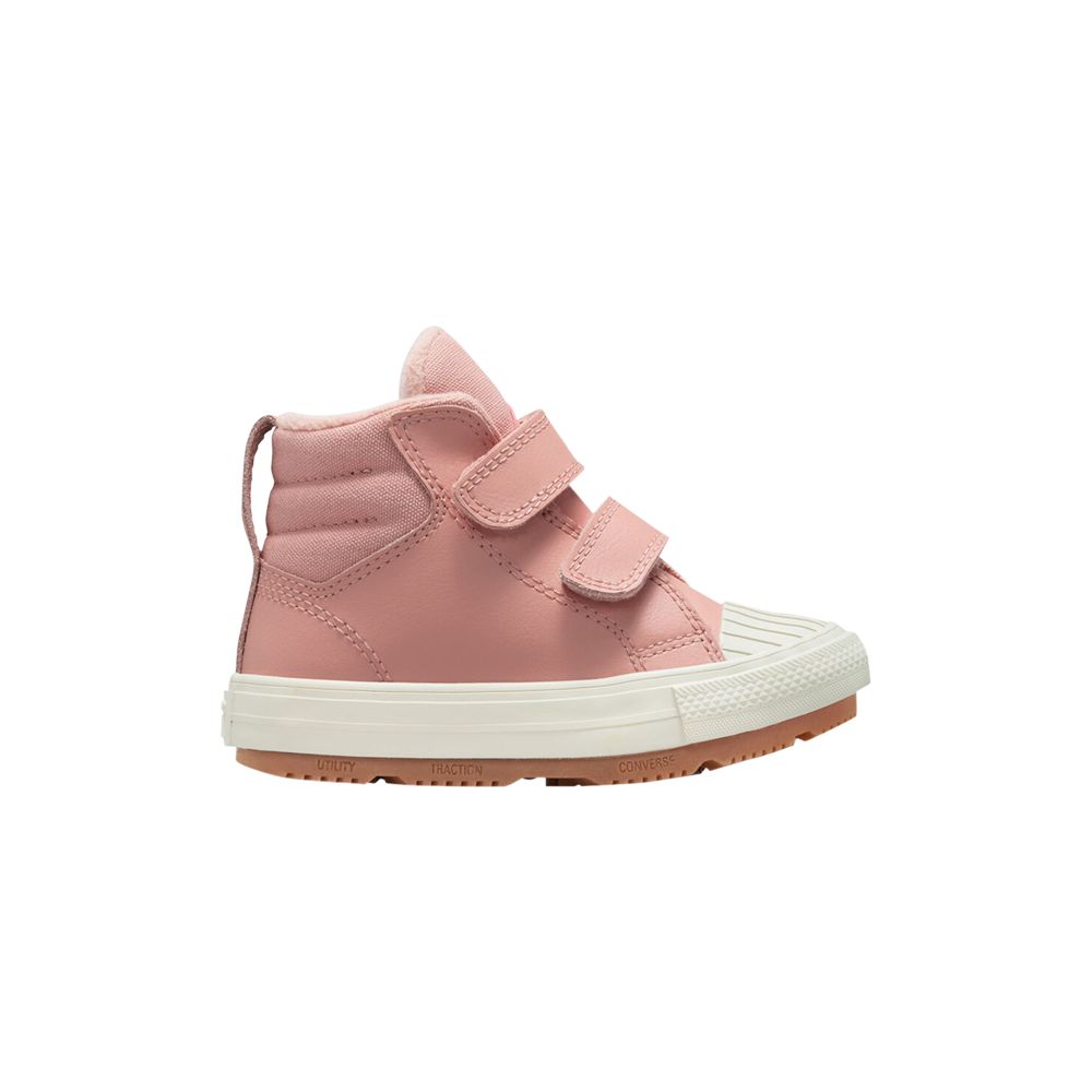 Pre-owned Converse Chuck Taylor All Star Berkshire Boot Easy-on Td 'rust Pink' | Infant Size 4
