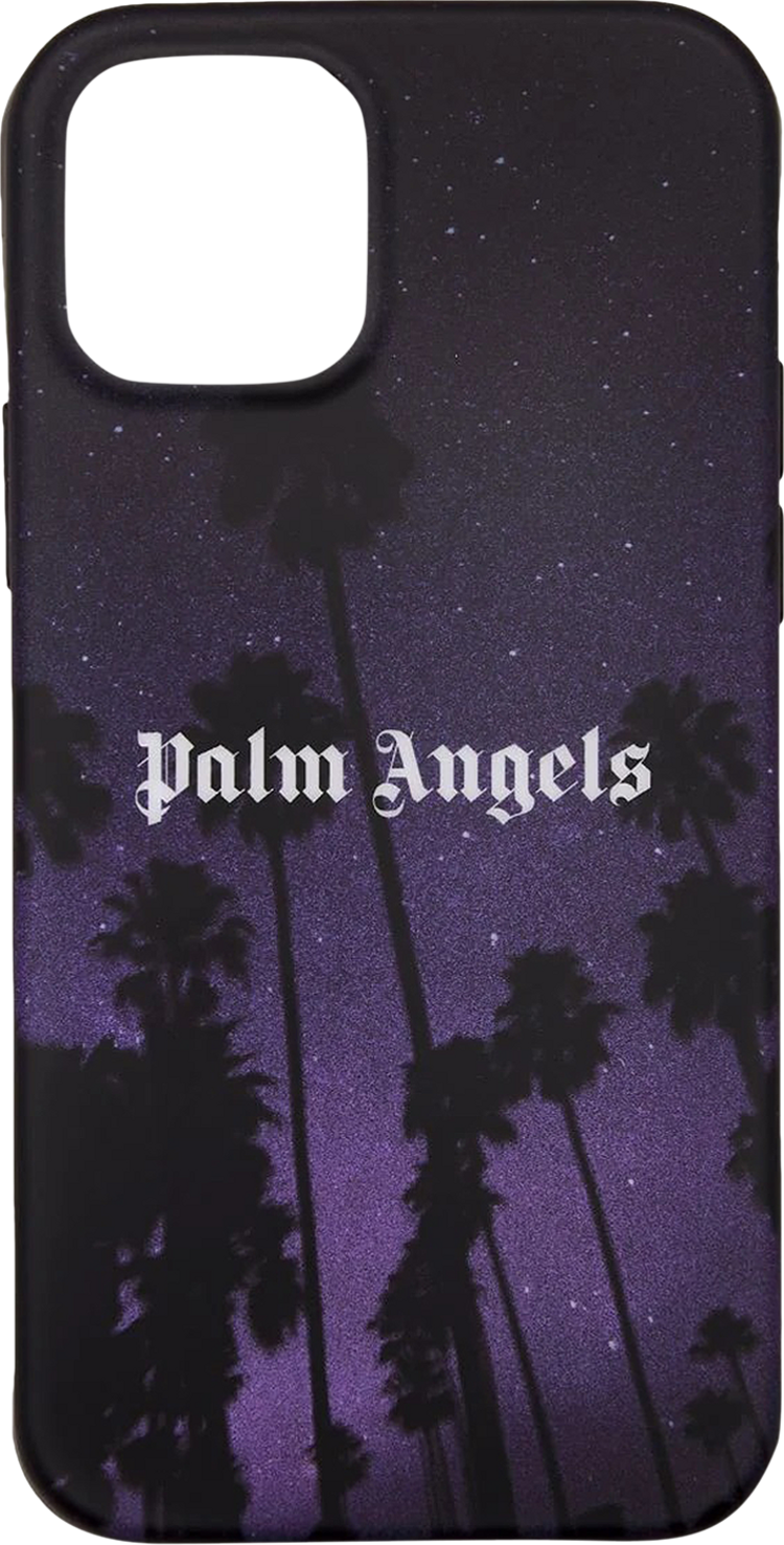 Palm Angels Stars And Palm iPhone Pro 12 Case 'Black'