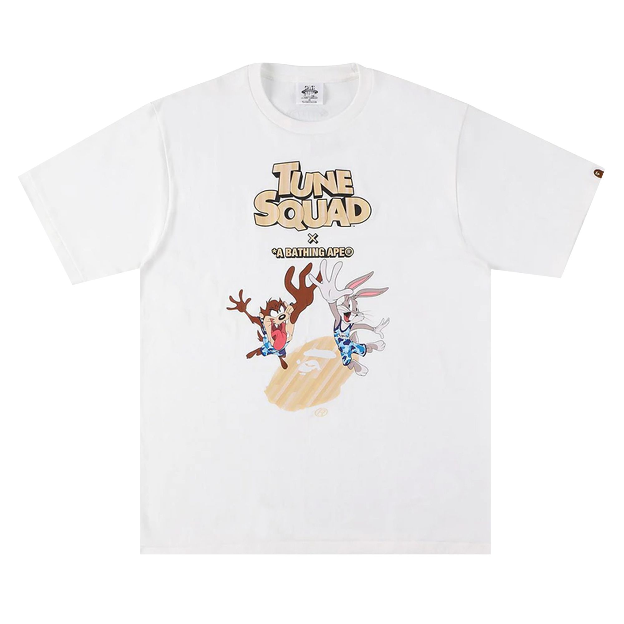 Pre-owned Bape X Space Jam Tee #3 'white' | Men's Size M