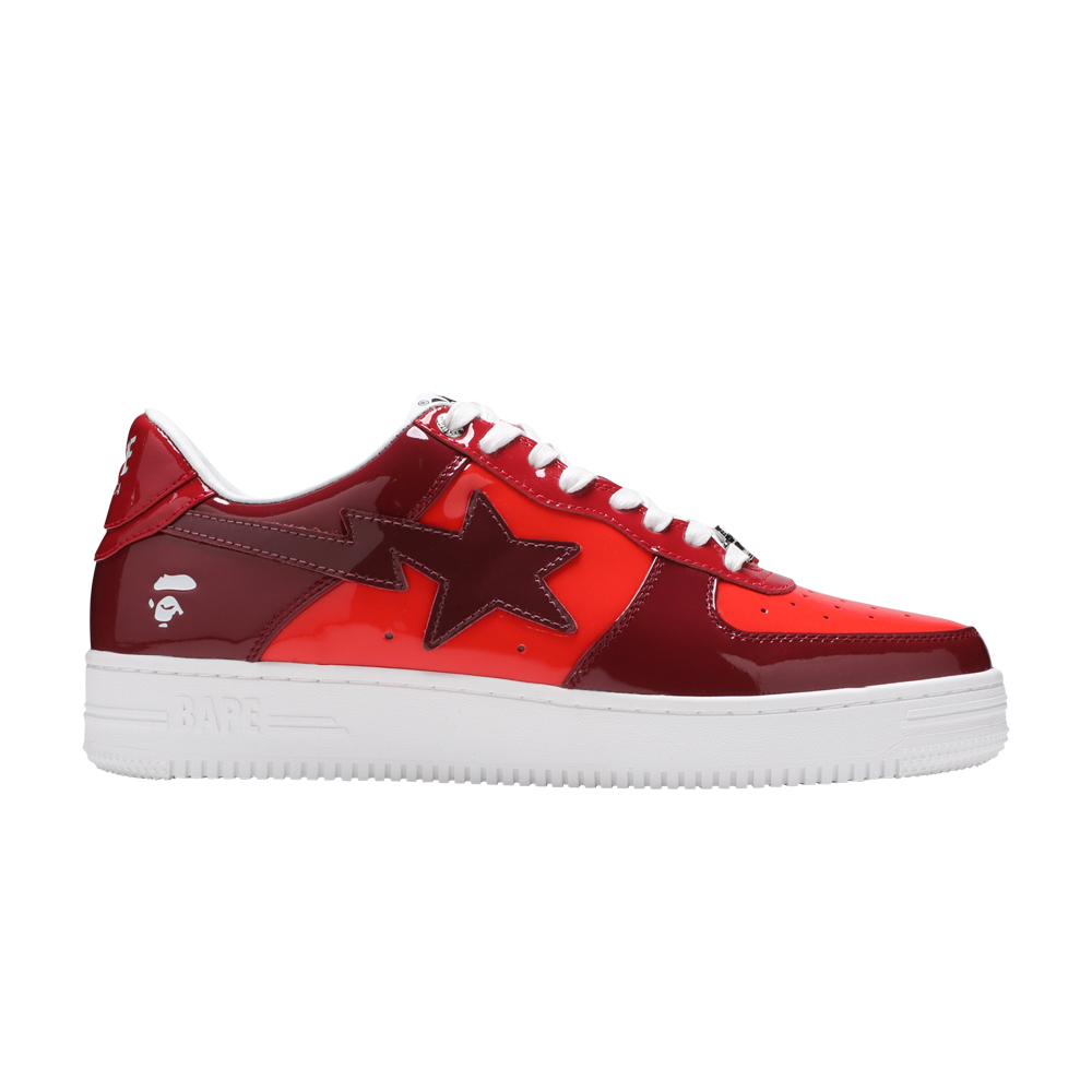 Pre-owned Bape Sta Low M1 'color Camo Combo - Red'