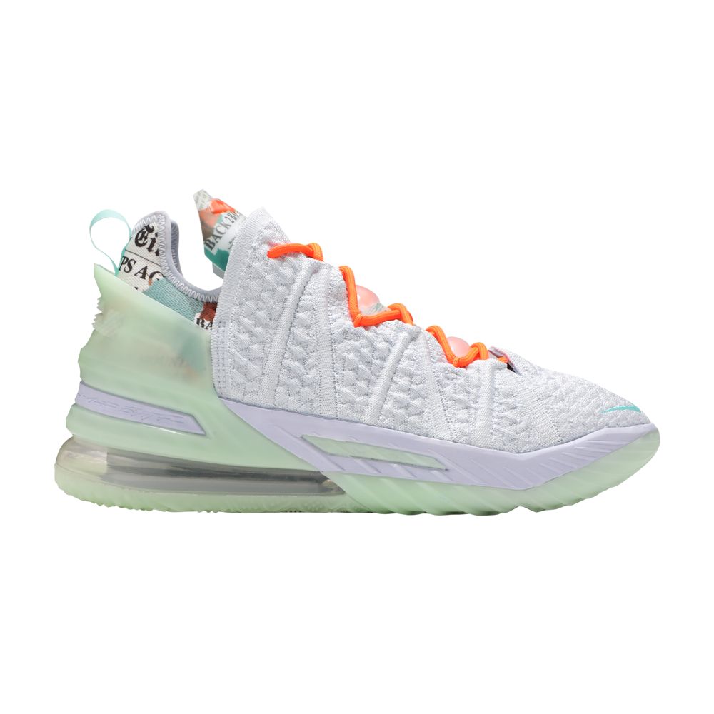 Diana Taurasi x Nike LeBron 18 'GOAT Vision' | White | Men's Size 9 - CQ9283-401