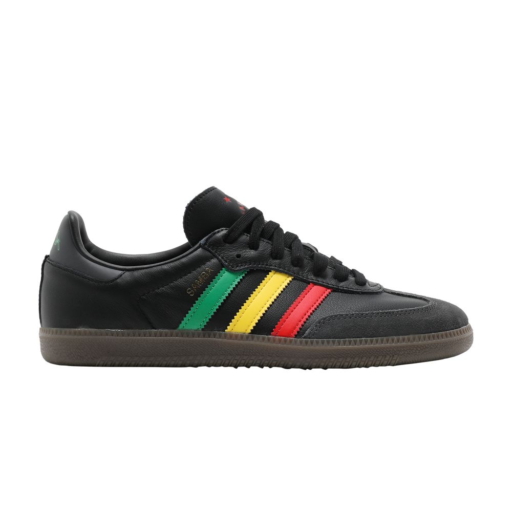 adidas Ajax x Samba OG 'Bob Marley Tribute - Three Little Birds' | Black | Men's Size 9