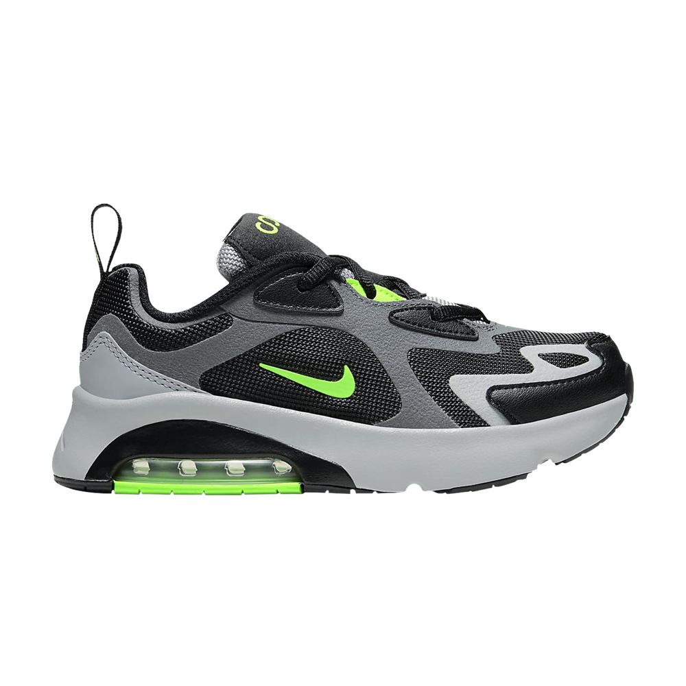 Pre-owned Nike Air Max 200 Ps 'grey Electric Green' | Kid's Size 13