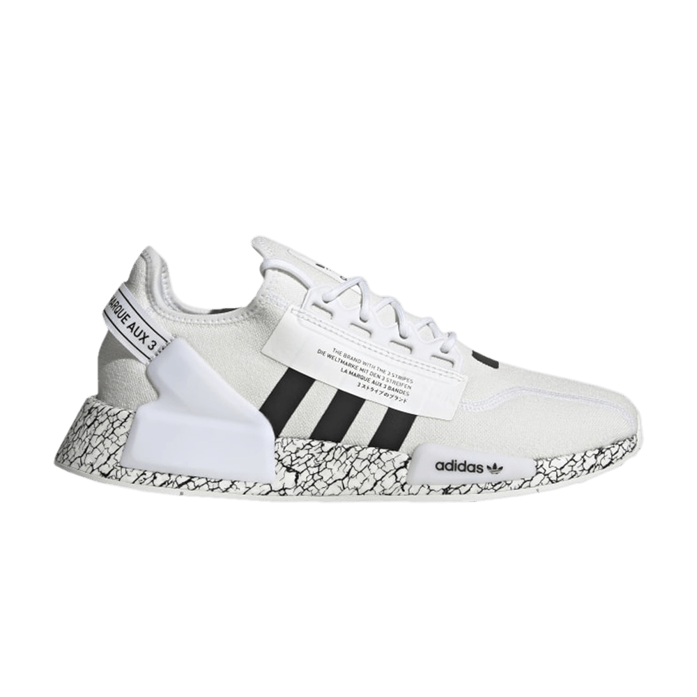 nmd r1 white and black