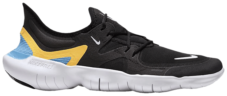Nike Free RN 50 Black University Blue
