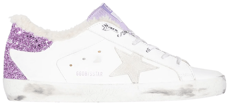 Golden Goose Wmns Superstar White Lavender
