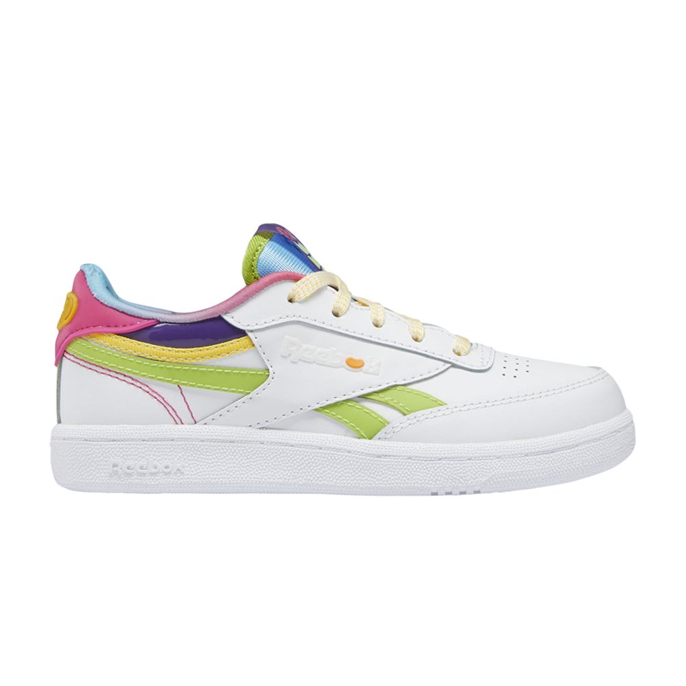 Jelly Belly x Reebok Club C Revenge Little Kid 'Flavor Mix' | White | Kid's Size 4 - GZ3868