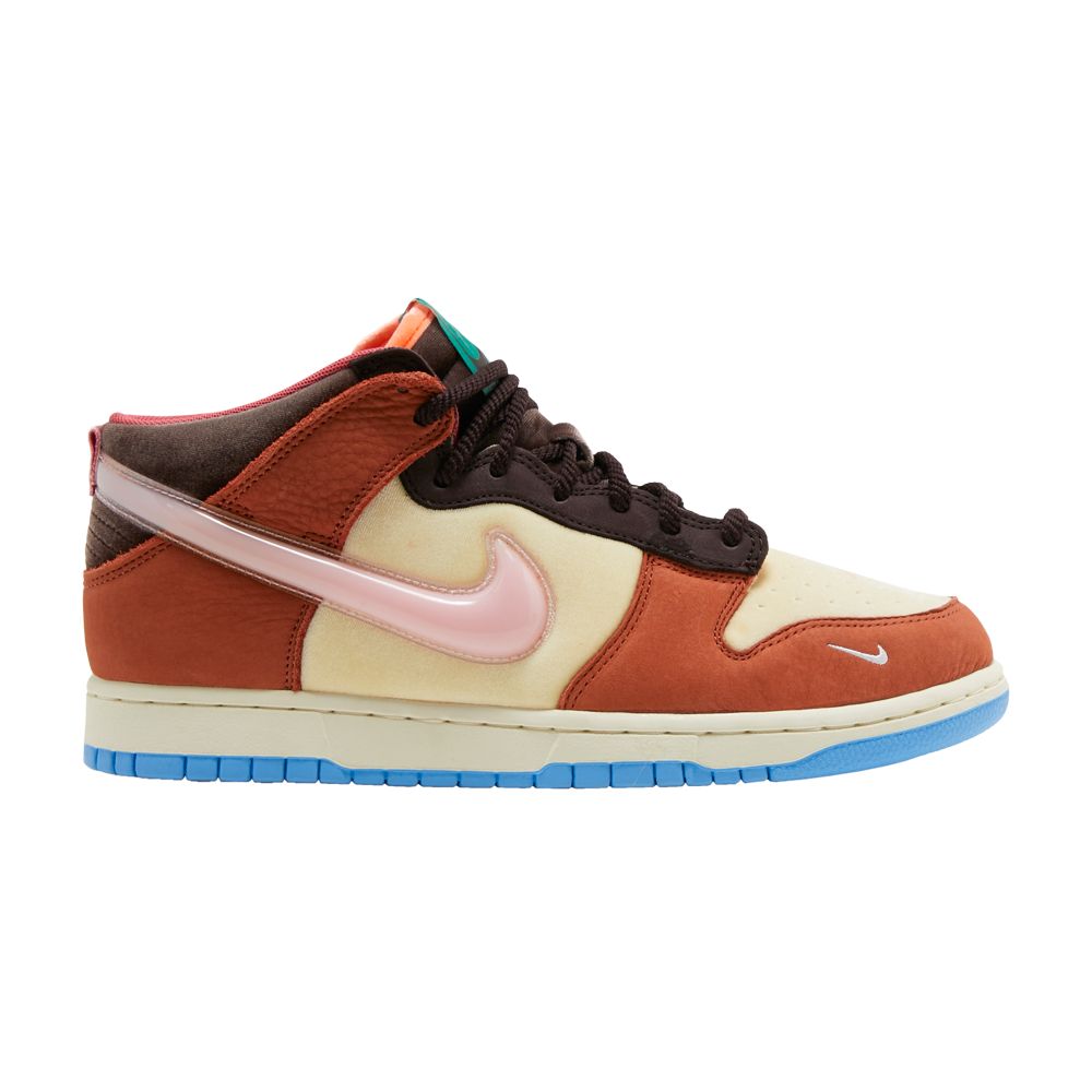 Nike Social Status x Dunk Mid 'Chocolate Milk' | Brown | Men's Size 9