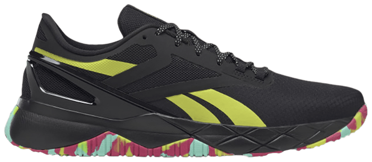 Reebok Nanoflex TR Black Lime Camo