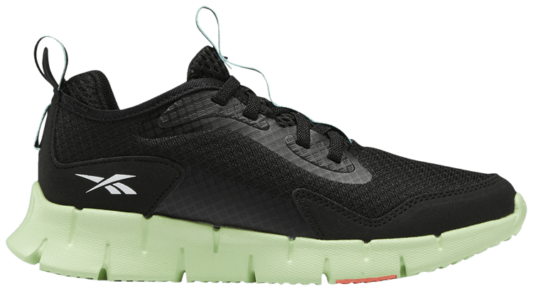 Reebok Zig Dynamica Alt Little Kid Black Neon Mint