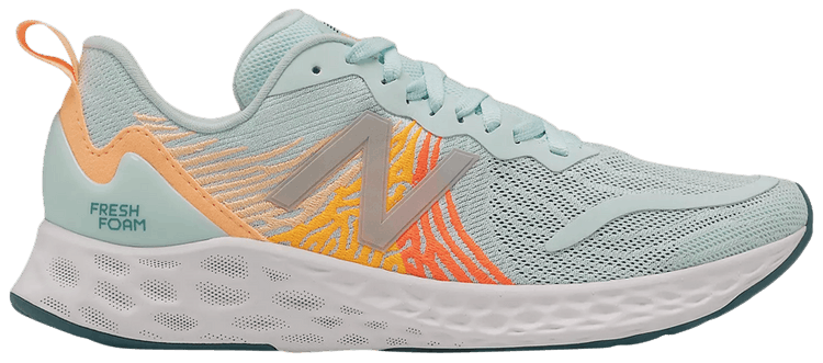 New Balance Wmns Fresh Foam Tempo Wide White Blue Orange