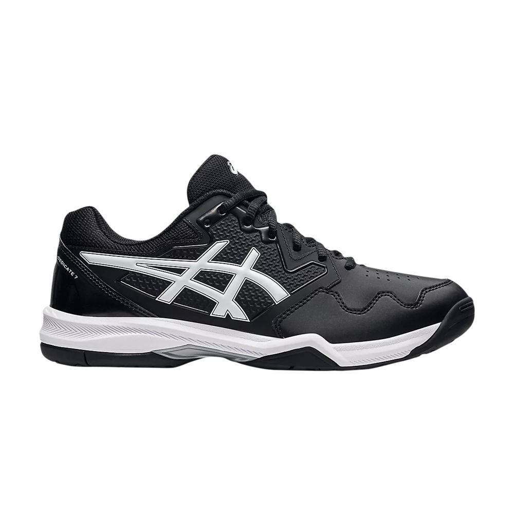 Pre-owned Asics Gel Dedicate 7 'black White'